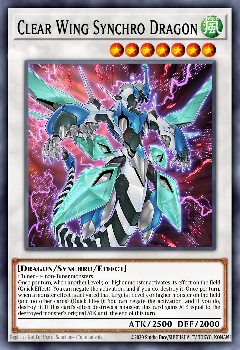 Clear Wing Synchro Dragon